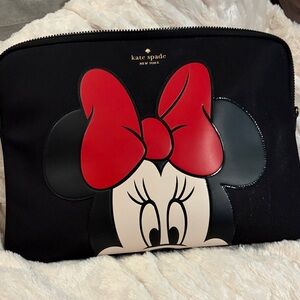 Kate Spade Disney Black and Red Minnie Mouse Sleeve
